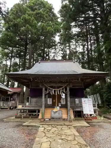 坪沼八幡神社の本殿・本堂