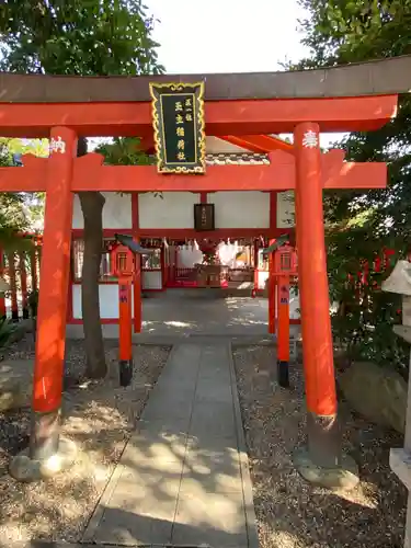 伊奴神社の鳥居