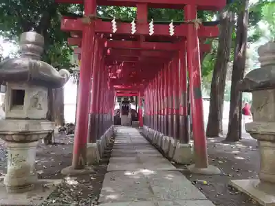 花園神社の鳥居