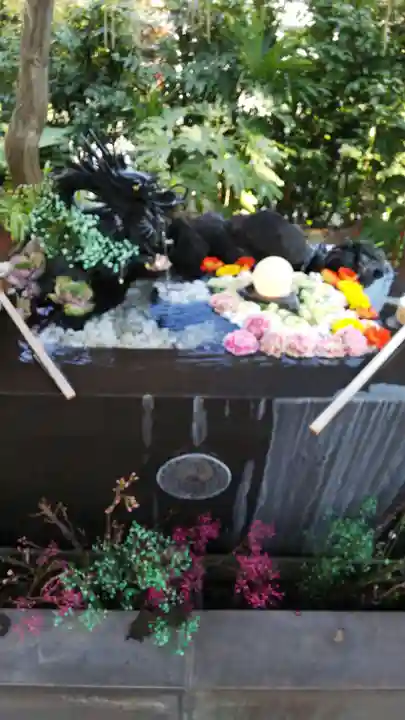 法輪寺の手水舎