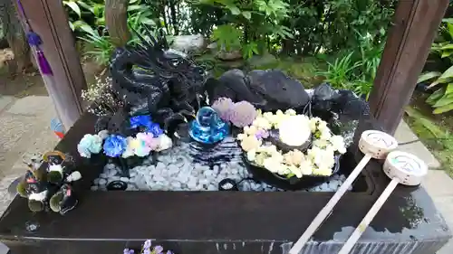 法輪寺の手水