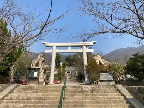 兵庫縣神戸護國神社の鳥居