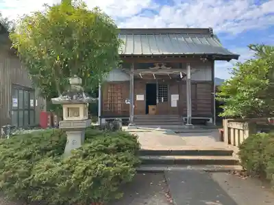 豆塚神社の本殿・本堂