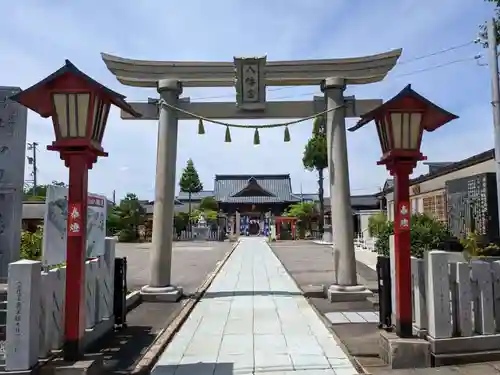 總社 和田八幡宮の鳥居