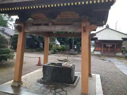 千葉寺の手水舎