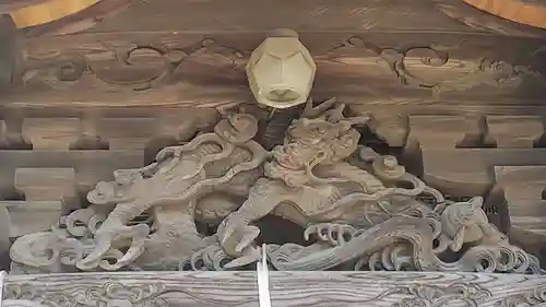 南永井八幡神社の芸術