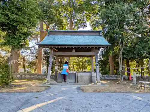 須佐之男神社の手水