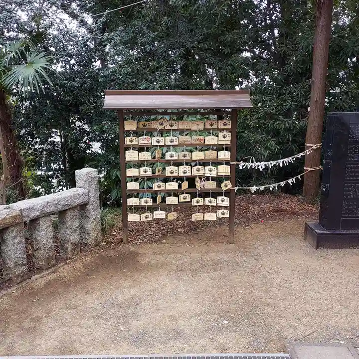 白旗神社(品濃白旗神社)の絵馬