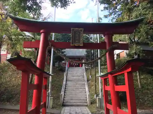 南大沢八幡神社の鳥居