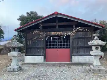 西遅沢温泉神社の本殿・本堂