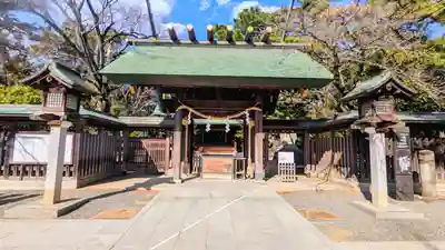 意富比神社の山門・神門