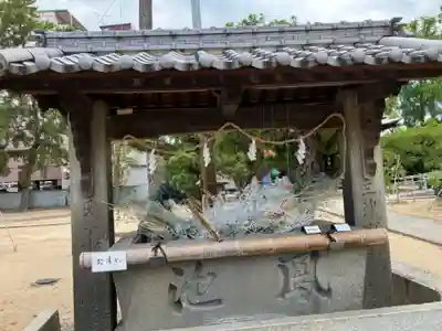 三津厳島神社の手水舎