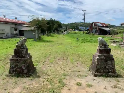 三島神社の狛犬