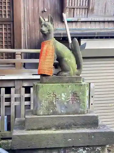 柳森神社の狛犬