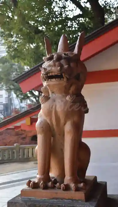 生田神社の狛犬