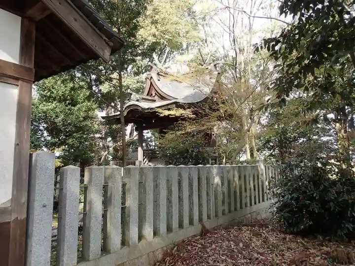 白堤神社の本殿・本堂