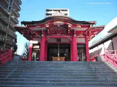 成子天神社の本殿・本堂