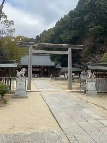 四條畷神社の鳥居