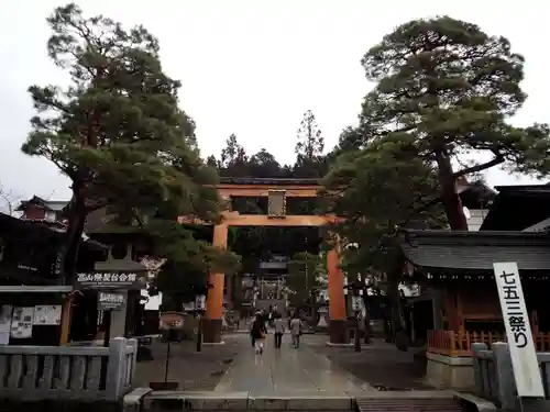 櫻山八幡宮の鳥居