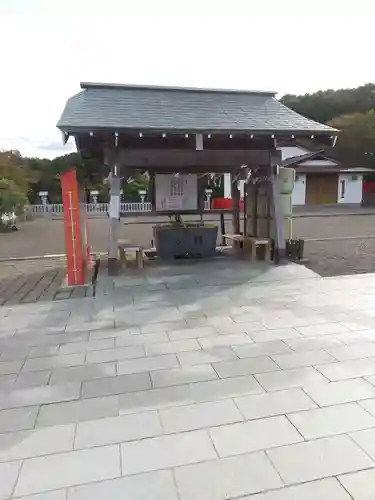 樽前山神社の手水