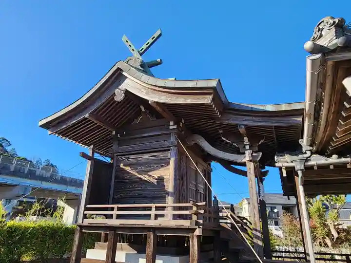 谷山護国神社の本殿・本堂