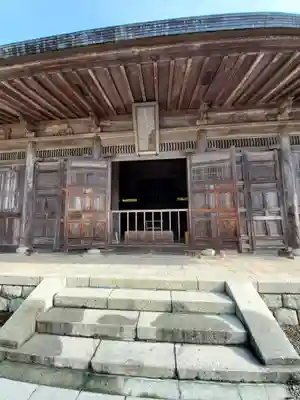 雲巌寺の本殿・本堂