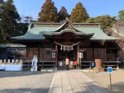 常陸第三宮　吉田神社の本殿・本堂