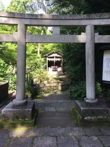 青葉神社の鳥居