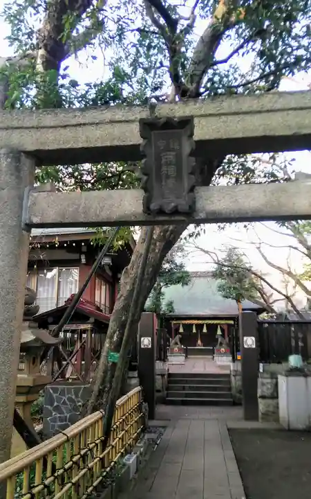 多武峯内藤神社の鳥居
