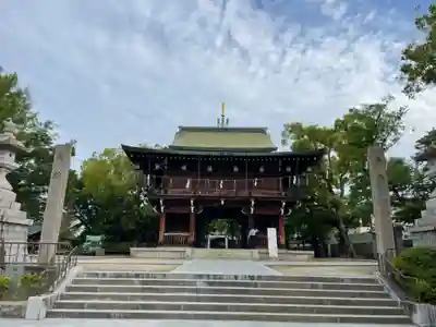 石切劔箭神社の山門・神門