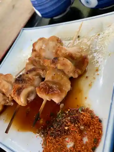 太平山神社の食事