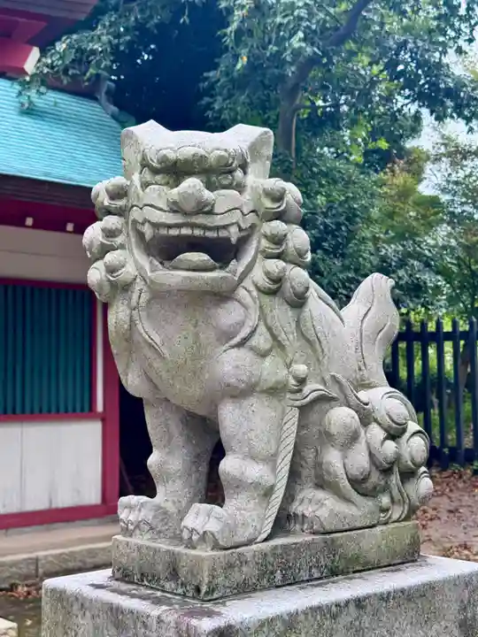 角鹿神社の狛犬