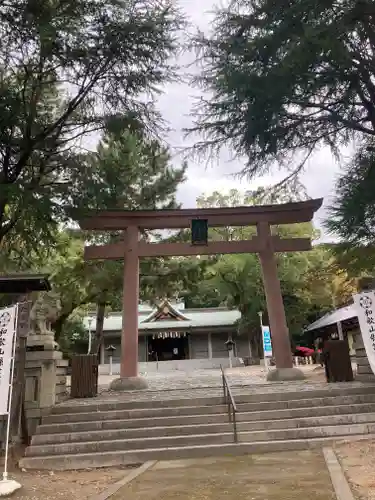 和歌山縣護國神社の鳥居