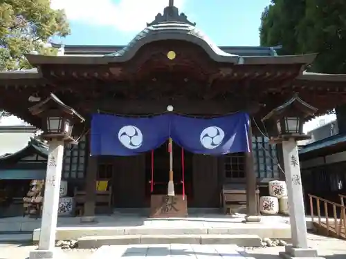 久留米宗社　日吉神社の本殿