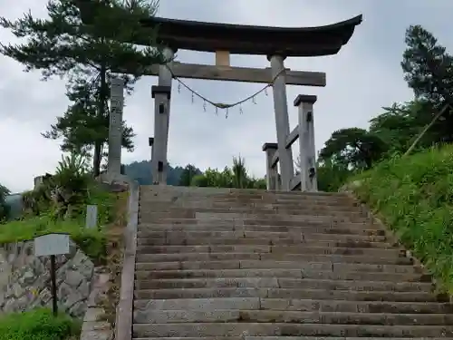 木幡山隠津島神社(二本松市)の鳥居