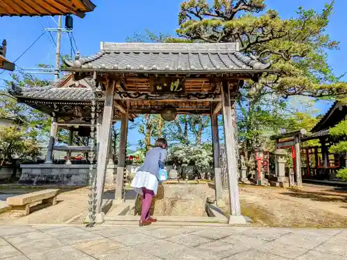 萬嶽寺の手水