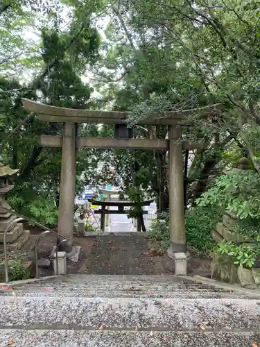 豊山八幡神社の鳥居