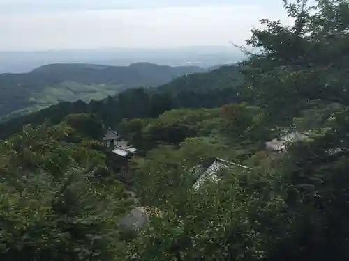 善峯寺の景色