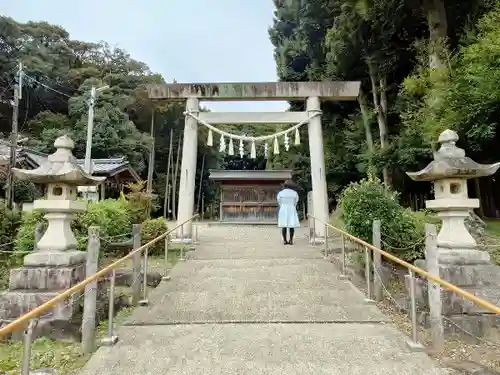 五社神社の鳥居