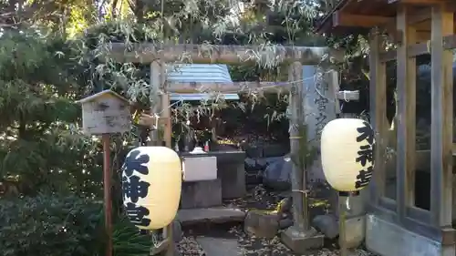 前原御嶽神社の鳥居