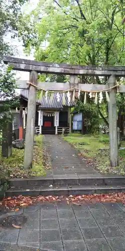 蠣崎神社の鳥居