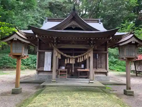 落立神社の本殿・本堂