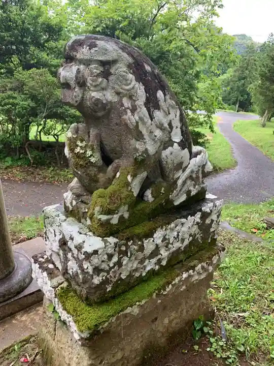熊野神社の狛犬