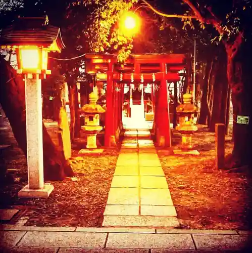 花園神社の鳥居