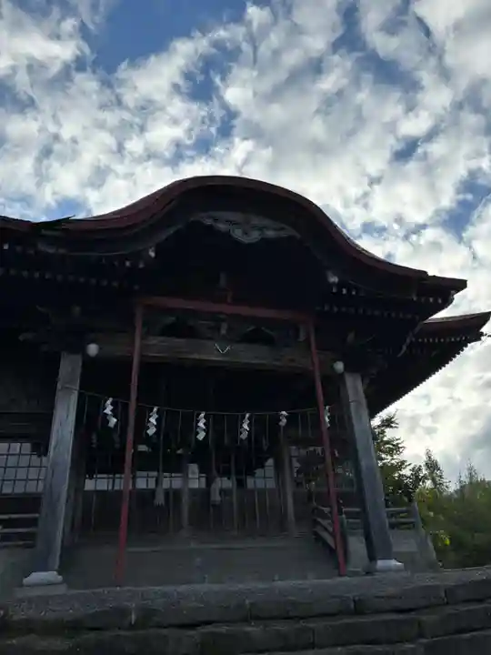 丸瀬布神社の本殿・本堂