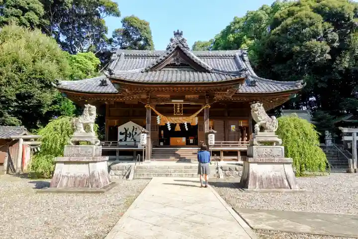 老津神社の本殿・本堂