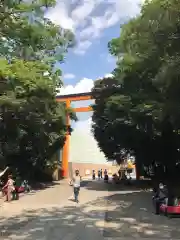 川越氷川神社の鳥居