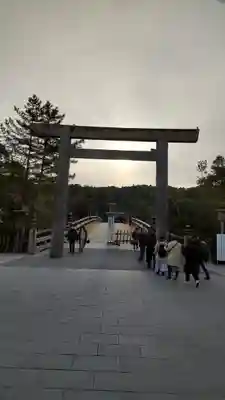 伊勢神宮内宮(皇大神宮)の鳥居