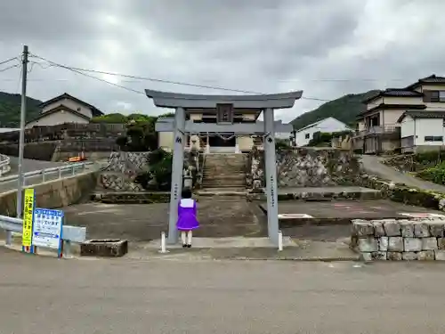 乙宮神社の鳥居