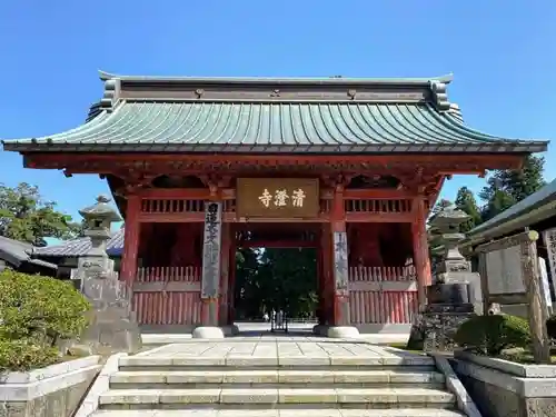 清澄寺の山門